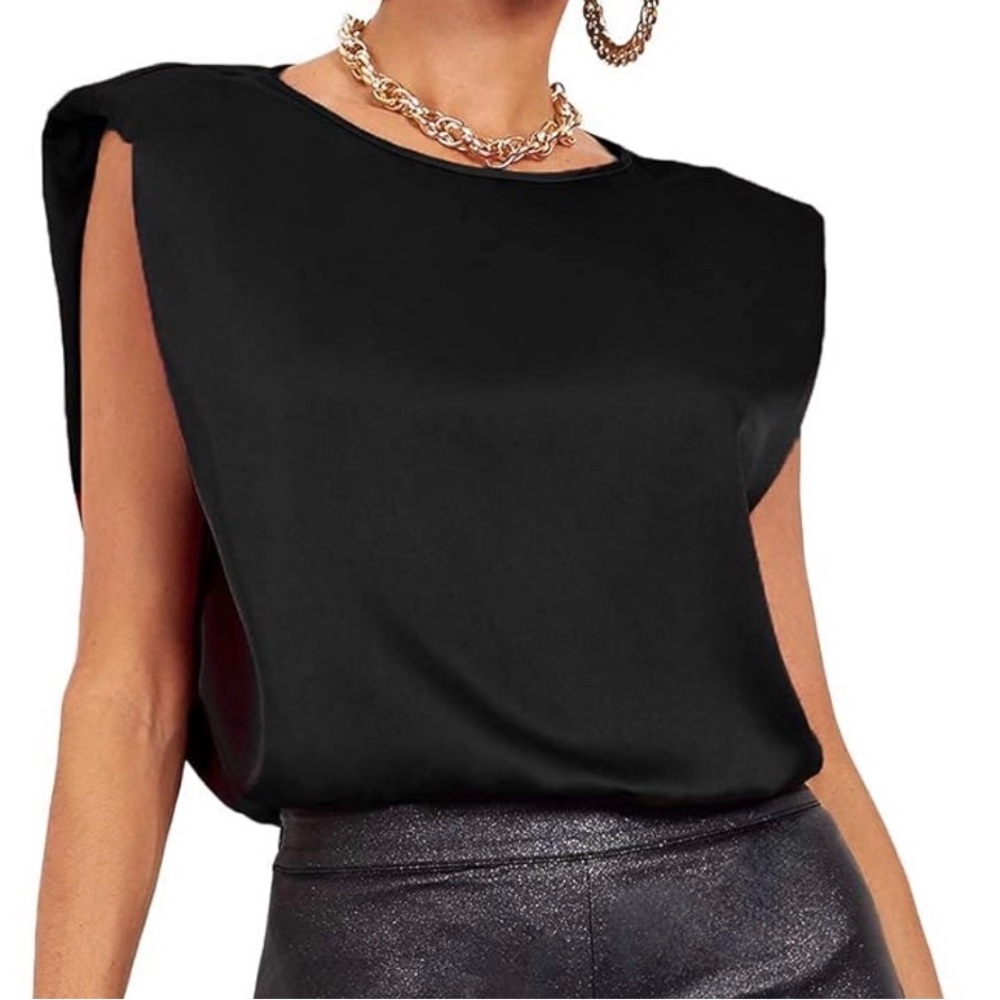 Elegant Black Women's Top
